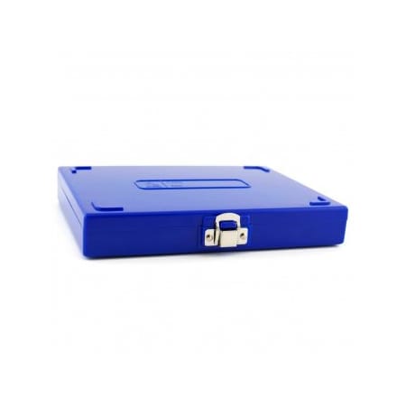 Microscope Slide Box, Blue, 100 Capacity